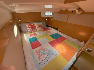 bed, FP 36 Mahe, catamaran for sale