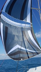 underway, FP 36 Mahe, catamaran for sale