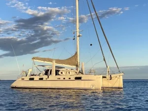 underway, Catana 582, catamaran for sale