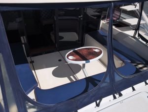 cockpit, Aquila 48, power catamaran for sale