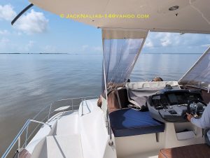 cockpit, Aquila 48, power catamaran for sale