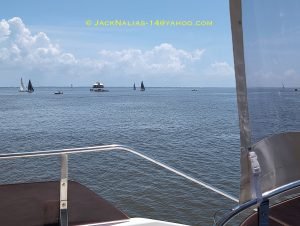 deck, Aquila 48, power catamaran for sale