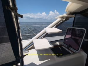 deck, Aquila 48, power catamaran for sale