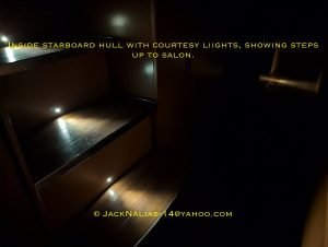 bed, Aquila 48, power catamaran for sale