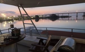 cockpit, Aquila 48, power catamaran for sale