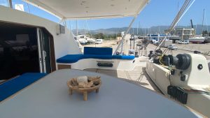 cockpit, Catana 582, catamaran for sale