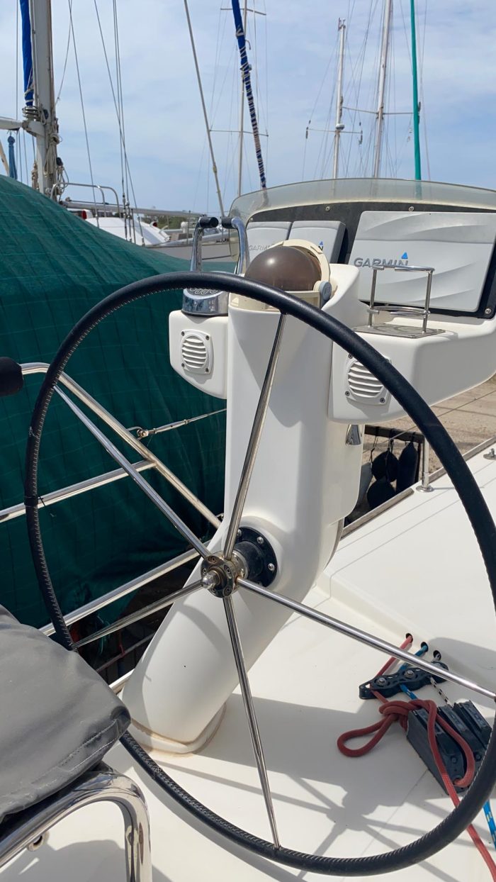 helm, Catana 582, catamaran for sale