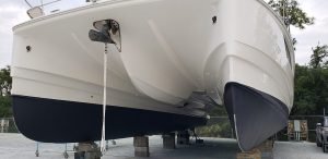 exterior, Aquila 48, power catamaran for sale