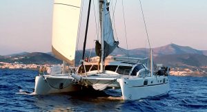 underway, Catana 582, catamaran for sale