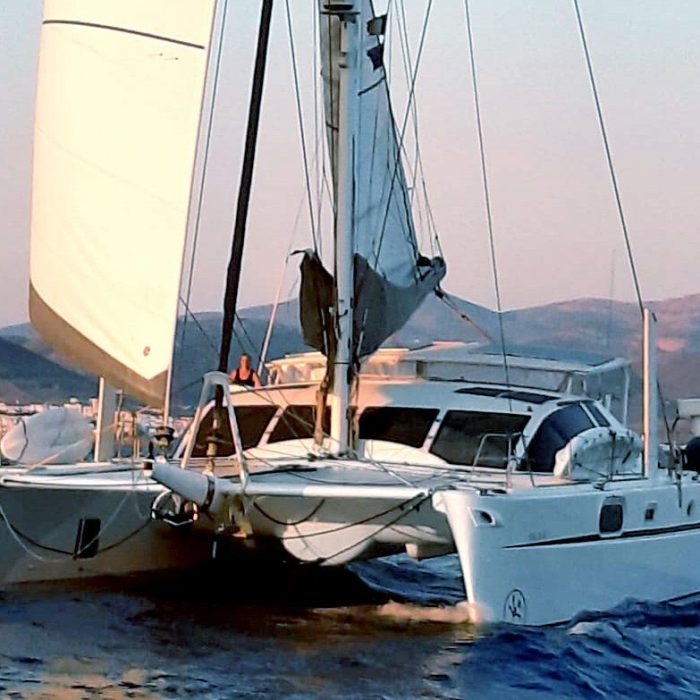 underway, Catana 582, catamaran for sale