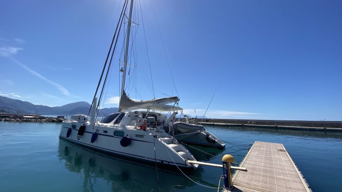 exterior, Catana 582, catamaran for sale