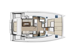 diagram, Bali 4.2, catamaran for sale
