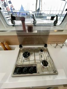 interior, Bali 4.2, catamaran for sale