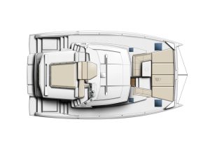 diagram, Bali 4.2, catamaran for sale