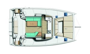 diagram, Bali 38 Catsmart, catamaran for sale