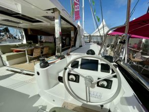 helm, Bali 38 Catsmart, catamaran for sale
