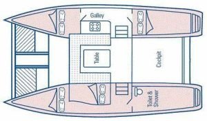 Seawind 1000 layout drawing 2