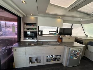 interior, FP MY4.S, power catamaran for sale