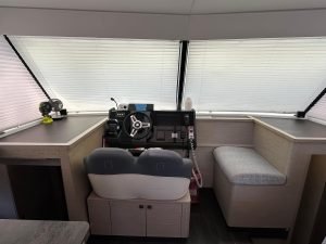 navigation station, FP MY4.S, power catamaran for sale