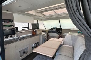salon, FP MY4.S, power catamaran for sale
