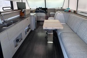 salon, FP MY4.S, power catamaran for sale