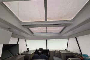 navigation station, FP MY4.S, power catamaran for sale