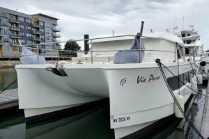 exterior, FP MY4.S, power catamaran for sale