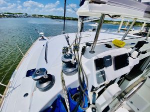deck, Lagoon 380, catamaran for sale