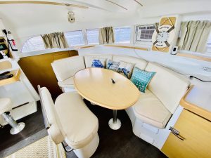 salon, Lagoon 380, catamaran for sale
