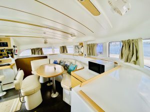 salon, Lagoon 380, catamaran for sale