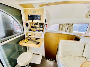 navigation station, Lagoon 380, catamaran for sale
