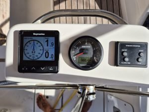 helm, Dufour 390, sailboat for sale