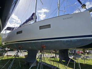 boatyard, Beneteau 381, sailboat for sale