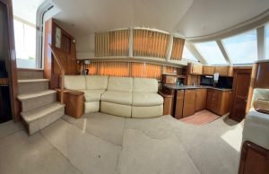 salon, Carver 396, trawler for sale