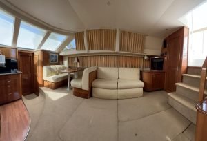 salon, Carver 396, trawler for sale