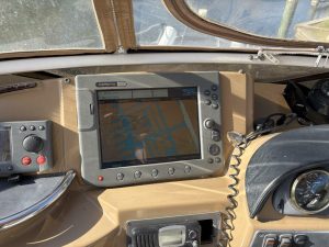 helm, Carver 396, trawler for sale