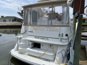 exterior, Carver 396, trawler for sale