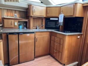 interior, Carver 396, trawler for sale