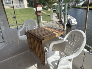 cockpit, Carver 396, trawler for sale