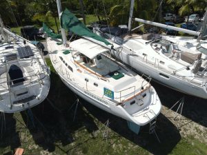 boatyard, Freedom 45, sailboat for sale