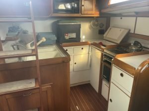 interior, Freedom 45, sailboat for sale