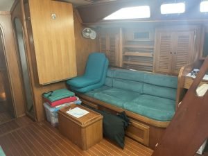navigation station, Freedom 45, sailboat for sale