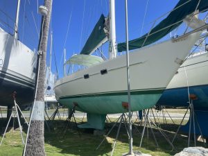 boatyard, Freedom 45, sailboat for sale
