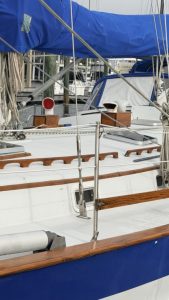 deck, Valiant 47, sailboat for sale