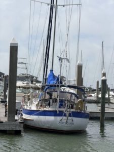 exterior, Valiant 47, sailboat for sale