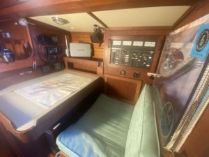 navigation station, Valiant 47, sailboat for sale
