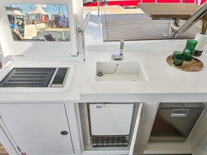 cockpit, Lagoon 620, catamaran for sale
