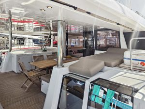 cockpit, Lagoon 620, catamaran for sale
