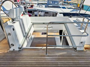 cockpit, Lagoon 620, catamaran for sale