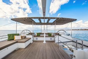 cockpit, Lagoon 620, catamaran for sale